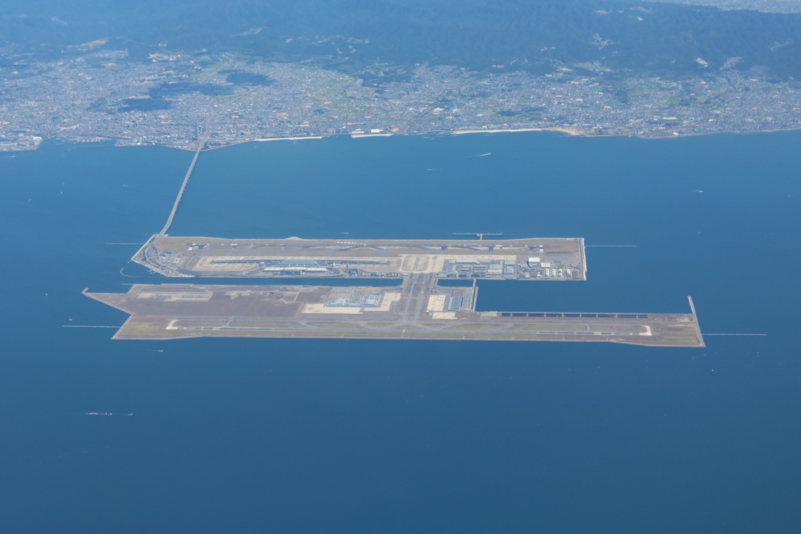 関西国際空港の全景