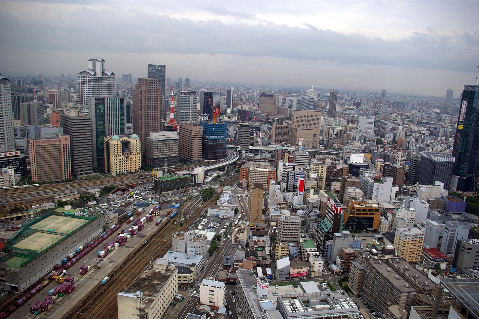 大阪秋季旅遊街景