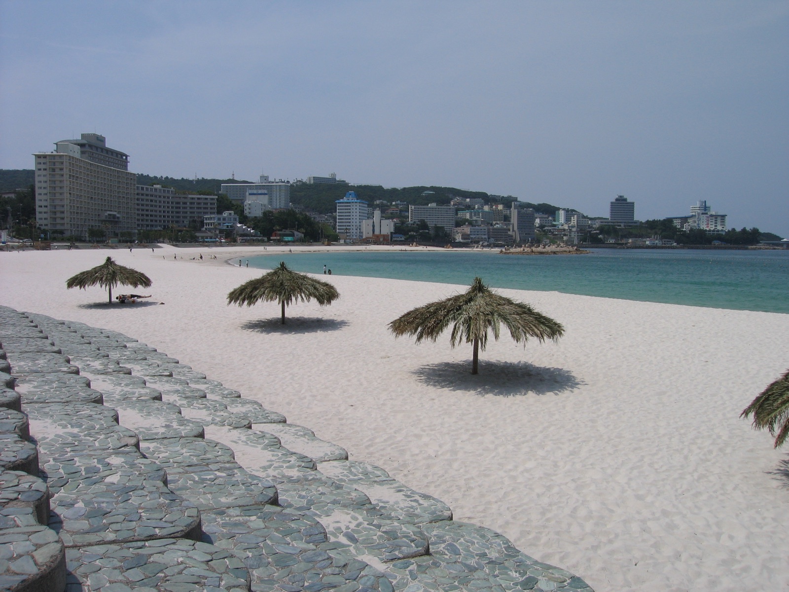 白浜・白良浜の実景